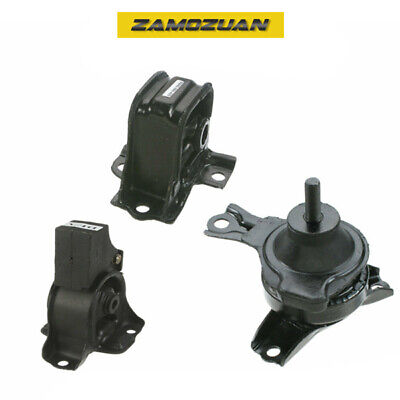 Engine Motor Mount Set 3PCS. 1998-2002 for Honda Accord 2.3L for Manual.