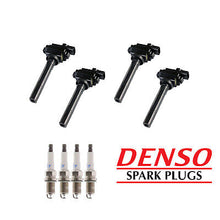 Load image into Gallery viewer, Ignition Coil &amp; Denso Platinum TT Spark Plug 4PCS Set for Tracker/ Aerio Vitara