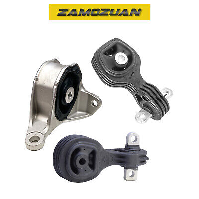 Left Transmission & Torque Strut Mount Set 3PCS. 2012-2016 for Honda CR-V 2.4L