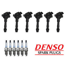 Load image into Gallery viewer, Ignition Coil &amp; Denso Platinum TT Spark Plug 6PCS for 02-05 Porsche 911/ Boxster