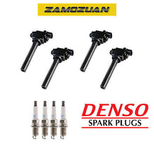 Load image into Gallery viewer, Ignition Coil &amp; Denso Platinum TT Spark Plug 4PCS Set for Tracker/ Aerio Vitara