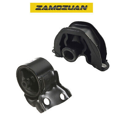 Front Left Engine Mount Set 2PCS. 1993 for Honda Civic del Sol 1.5L FWD.