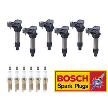 Load image into Gallery viewer, Ignition Coil &amp; Bosch Spark Plug 6PCS for Buick Cadillac Chevy GMC Saturn V6