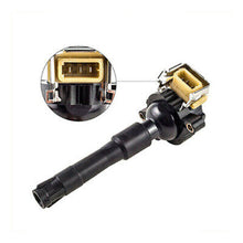 Load image into Gallery viewer, Ignition Coil &amp; Denso Platinum TT Spark Plug 6PCS for BMW 323i 325i 328i 525i M3