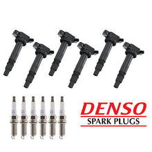 Load image into Gallery viewer, Ignition Coil &amp; Denso Platinum TT Spark Plug 6PCS for 4Runner Tacoma Tundra 4.0L