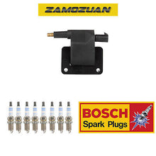 Load image into Gallery viewer, Ignition Coil &amp; Bosch Spark Plug 8PCS Set for Dakota Ram 1500 2500/ Jeep