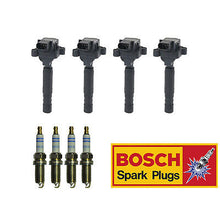 Load image into Gallery viewer, Ignition Coil &amp; Bosch Spark Plug 4PCS for 03-05 Mercedes-Benz C230 1.8L