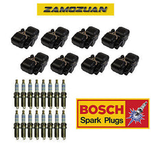 Load image into Gallery viewer, Ignition Coil &amp; BOSCH Spark Plug 16PCS for Mercedes-Benz CL55 E55 AMG V8