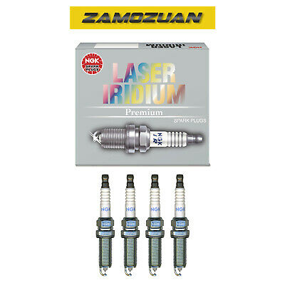 NGK Laser Iridium Spark Plug Set 4PCS. 08-20 for Infiniti Nissan 1406 DILKAR7B11