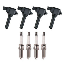 Load image into Gallery viewer, Ignition Coil &amp; Iridium Spark Plug Set 4PCS. 2015-2018 for Subaru 2.0L 2.5L H4