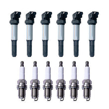 Load image into Gallery viewer, Ignition Coil &amp; Platinum Spark Plug 6PCS 2001-2006 for BMW 320 330 525 X3 X5 Z4