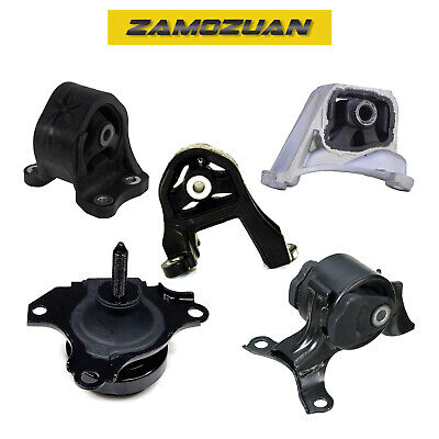 Engine & Trans Mount Set 5PCS. 2002-2006 for Honda CR-V 2.4L 4WD for Manual.