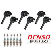 Load image into Gallery viewer, Ignition Coil &amp; Denso Iridium Spark Plug 6PCS Set for 03-05 Volvo S80/ XC90 2.9L