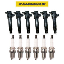 Load image into Gallery viewer, Ignition Coil &amp; Platinum Spark Plug Set 6PCS. 2006-2014 for Hyundai / Kia UF546