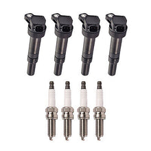 Load image into Gallery viewer, Ignition Coil &amp; Platinum Spark Plug 4PCS. 2012-2017 for Hyundai / Kia 1.8L 2.0L
