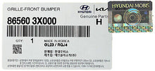 Load image into Gallery viewer, Genuine Grille Radiator 2011-2013 for Hyundai Elantra 1.8L 865603X000