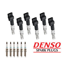 Load image into Gallery viewer, Ignition Coil &amp; Denso Iridium PWR Spark Plug 6PCS for 11-12 Porsche Cayenne 3.6