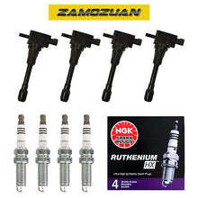 Load image into Gallery viewer, Ignition Coil &amp; NGK Ruthenium Spark Plug 2007-2019 for Nissan Altima Versa UF549