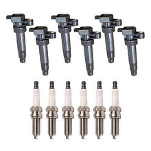 Load image into Gallery viewer, Ignition Coil &amp; Platinum Spark Plug Set 6PCS. 2010-2019 for Hyundai / Kia UF546
