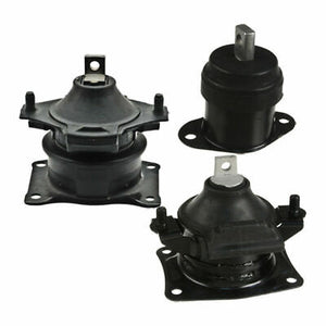 Engine Mount 3PCS. 03-07 for Honda Accord / 04-08 for Acura TSX 2.4L for Auto.