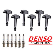 Load image into Gallery viewer, Ignition Coil &amp; Denso Platinum Spark Plug 6PCS for Acura CL TL/ Accord Odyssey V