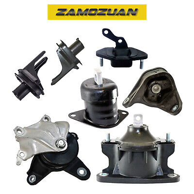 Engine & Trans Mount Set 7PCS. 08-13 for Acura TSX/ Honda Accord 2.4L for Auto.