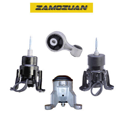 Engine & Torque Strut Mount Set 4PCS. 2007-2014 for Nissan Altima, Maxima 3.5L