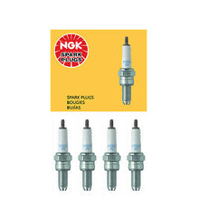Load image into Gallery viewer, NGK Standard Spark Plug Set 4PCS 1988-2017 for Kawasaki Suzuki Yamaha 4548 CR9EK