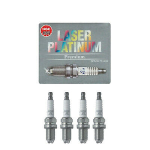 NGK Laser Platinum Spark Plug 4PCS 92-13 for Audi BMW Mini Porsche 3199 BKR6EQUP