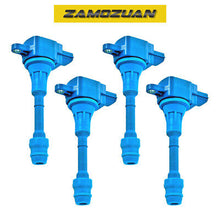 Load image into Gallery viewer, Ignition Coil Set 4PCS. 2002-2013 for Nissan Altima Sentra X-Trail 2.5L, UF350