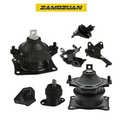 Engine Motor & Trans. Mount Set 7PCS 2003-2007 for Honda Accord 2.4L L4 for Auto