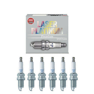 NGK Laser Platinum Spark Plug 6PCS for Chrysler Dodge Plymouth 7781 ZFR5LP13G