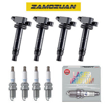Load image into Gallery viewer, Ignition Coil &amp; NGK Spark Plug 4PCS 01-13 for Lexus Scion Toyota Pontiac 2.4L L4