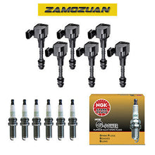 Load image into Gallery viewer, Ignition Coil &amp; NGK Platinum Spark Plug 6PCS 05-19 for Nissan Frontier Xterra