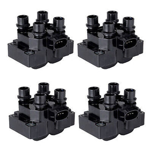Ignition Coil Set 4PCS 1988-2003 for Ford Lincoln Mazda Mercury FD487