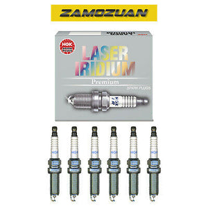 NGK Laser Iridium Spark Plug 6PCS for Infiniti Nissan 370Z M37 Q50 Q60 DF8H11B