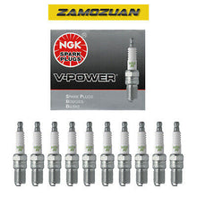 Load image into Gallery viewer, NGK V-Power Spark Plug Set 10PCS. 1991-1994 for Jaguar XJS XJ12 3346 BR7EF