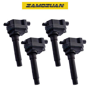 Ignition Coil Set 4PCS. 1996 for Hyundai Accent 1.5L L4 UF133, 7805-2163
