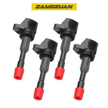 Load image into Gallery viewer, Ignition Coil Set 4PCS 2003-2011 for Honda Civic Hybrid 1.3L L4 UF374 7805-3252