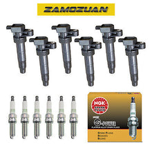Load image into Gallery viewer, Ignition Coil &amp; NGK G-Power Spark Plug Set 6PCS 2010-2019 for Hyundai, Kia UF546