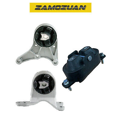 Transmission Mount Set 3PCS 2007-2012 for Chevy Malibu Pontiac G6 Saturn Aura