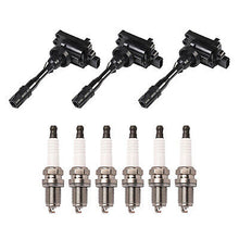 Load image into Gallery viewer, Ignition Coil &amp; Platinum Spark Plug 6PCS. 2003-2006 for Mitsubishi Montero 3.8L