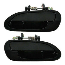 Load image into Gallery viewer, Exterior Door Handle Rear L &amp; R 2PCS. 98-02 for Honda Accord Non-Painted Black