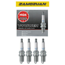 Load image into Gallery viewer, NGK V-Power Premium Copper Spark Plug Set 4PCS. 6953 BKR5E-11