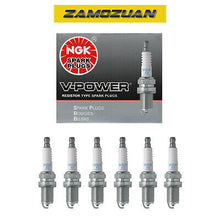 Load image into Gallery viewer, NGK V-Power Resistor Spark Plug Set 6PCS. 2756 BKR6E-11
