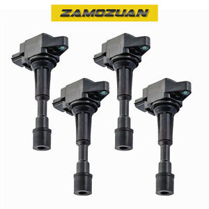 Ignition Coil Set 4PCS. 2011-2014 for Mazda 2 1.5L, UF655 ZJ2018100A