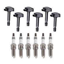 Load image into Gallery viewer, Ignition Coil &amp; Platinum Spark Plug 6PCS. 1999-2010 for Acura / Honda 3.2L 3.5L