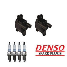 Load image into Gallery viewer, Ignition Coil &amp; Denso Platinum TT Spark Plug 2PCS for 97-01 Toyota Camry/ Solara
