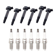 Load image into Gallery viewer, Ignition Coil &amp; Iridium Spark Plug Set 6PCS 2007-2016 for Lexus / Toyota 3.5L V6