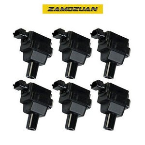 Ignition Coil Set 6PCS. 1996-2002 for Mercedes Benz CL/E/S/SL Class, 7805-6512